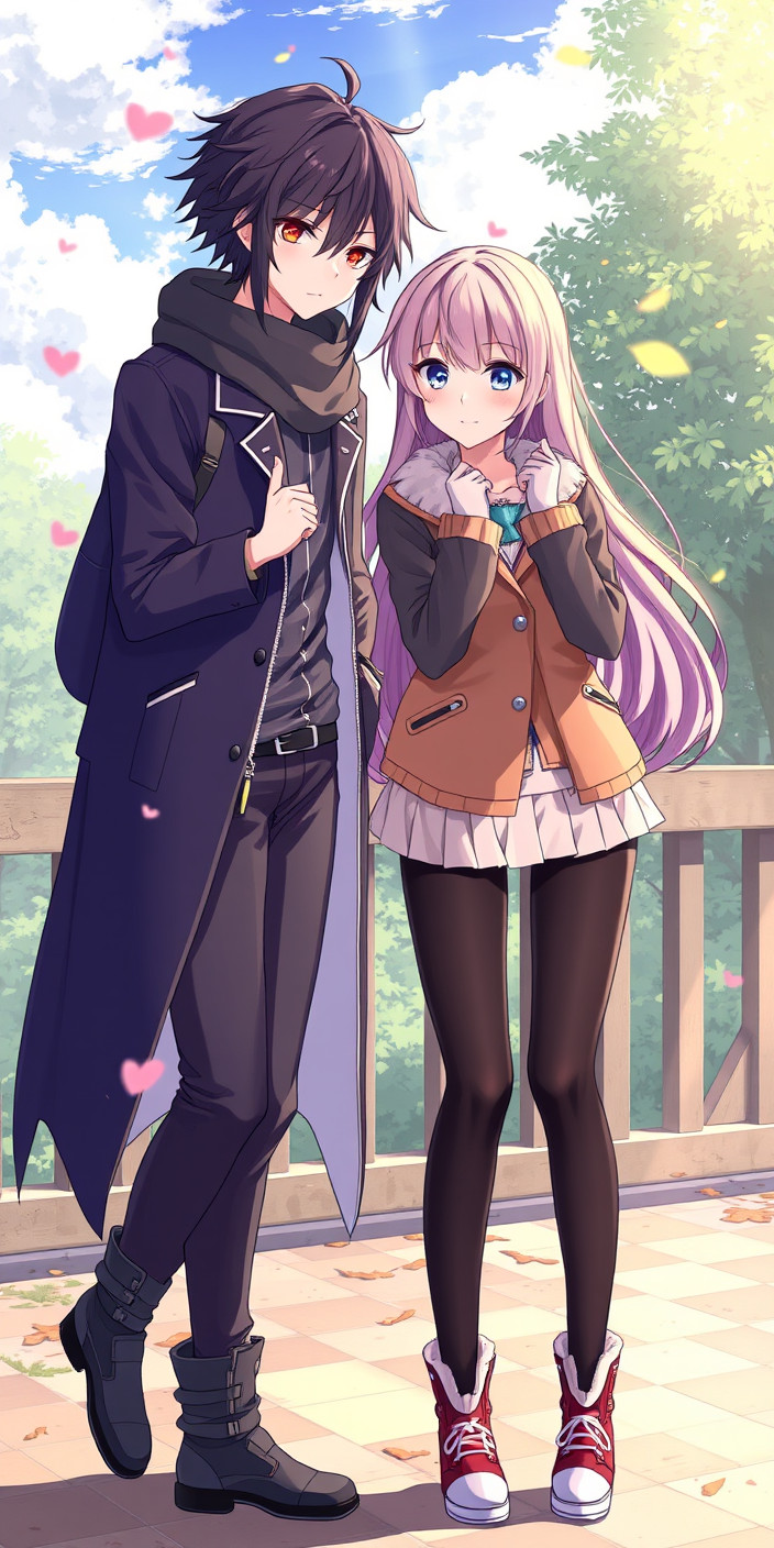 Anime couples 7 Phone Wallpaper