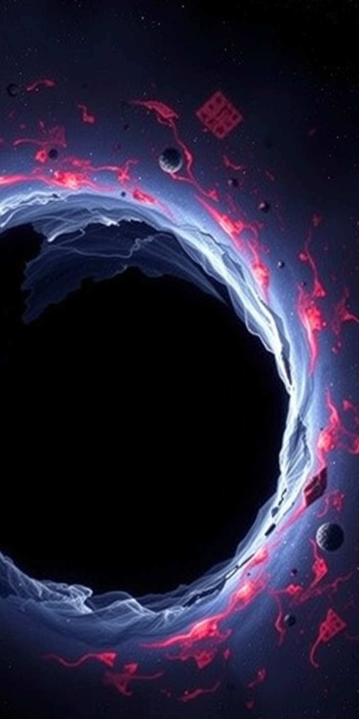 Black hole 3 Phone Wallpaper