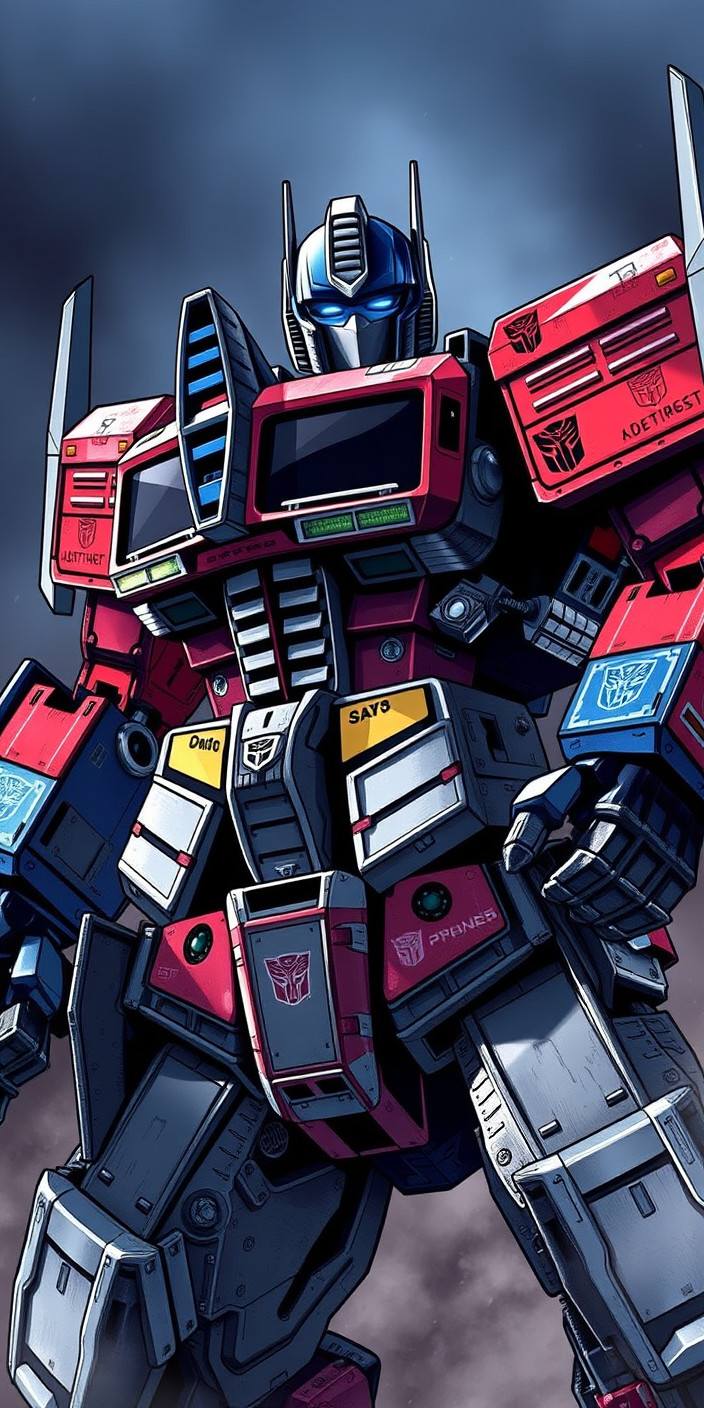 Optimus prime 6 Phone Wallpaper