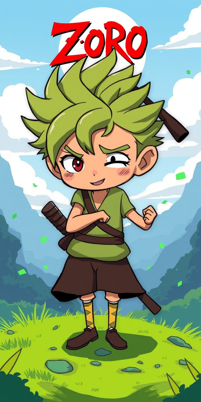 Zoro funny 7 Phone Wallpaper