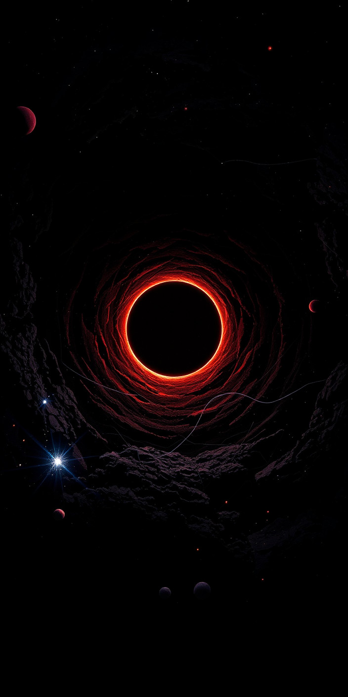 Black hole 2 Phone Wallpaper