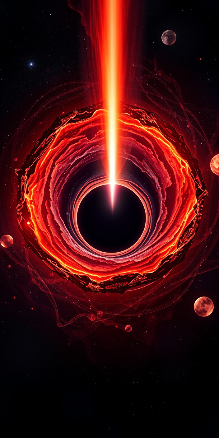 Black hole 8 Phone Wallpaper