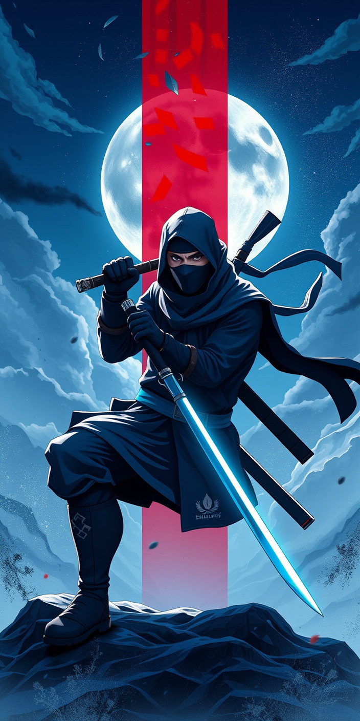 Ninja 5 Phone Wallpaper