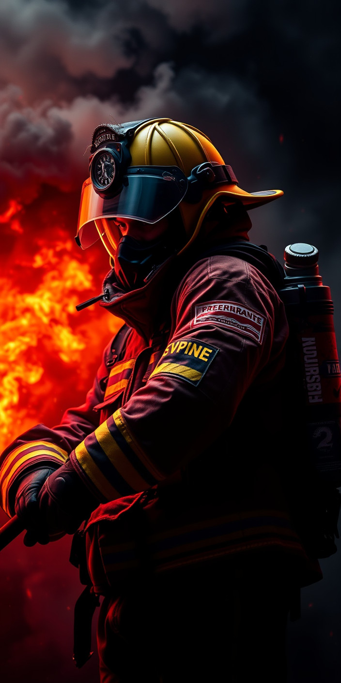 Firefighter 3 Phone Wallpaper