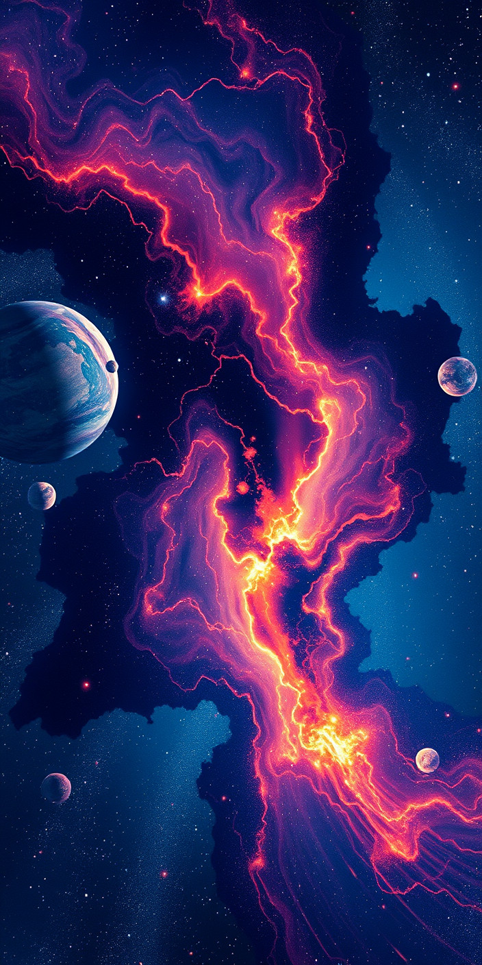 Universe 3 Phone Wallpaper