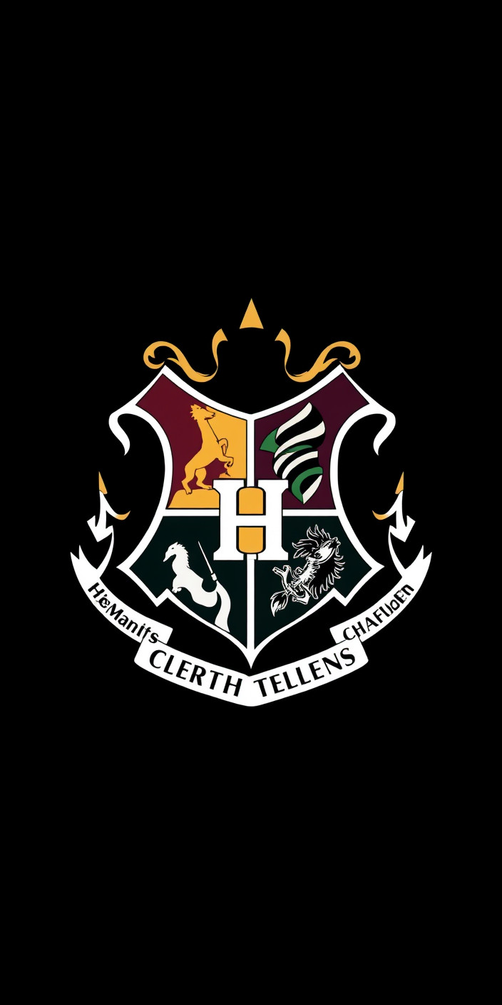 Hogwarts crest 5 Phone Wallpaper