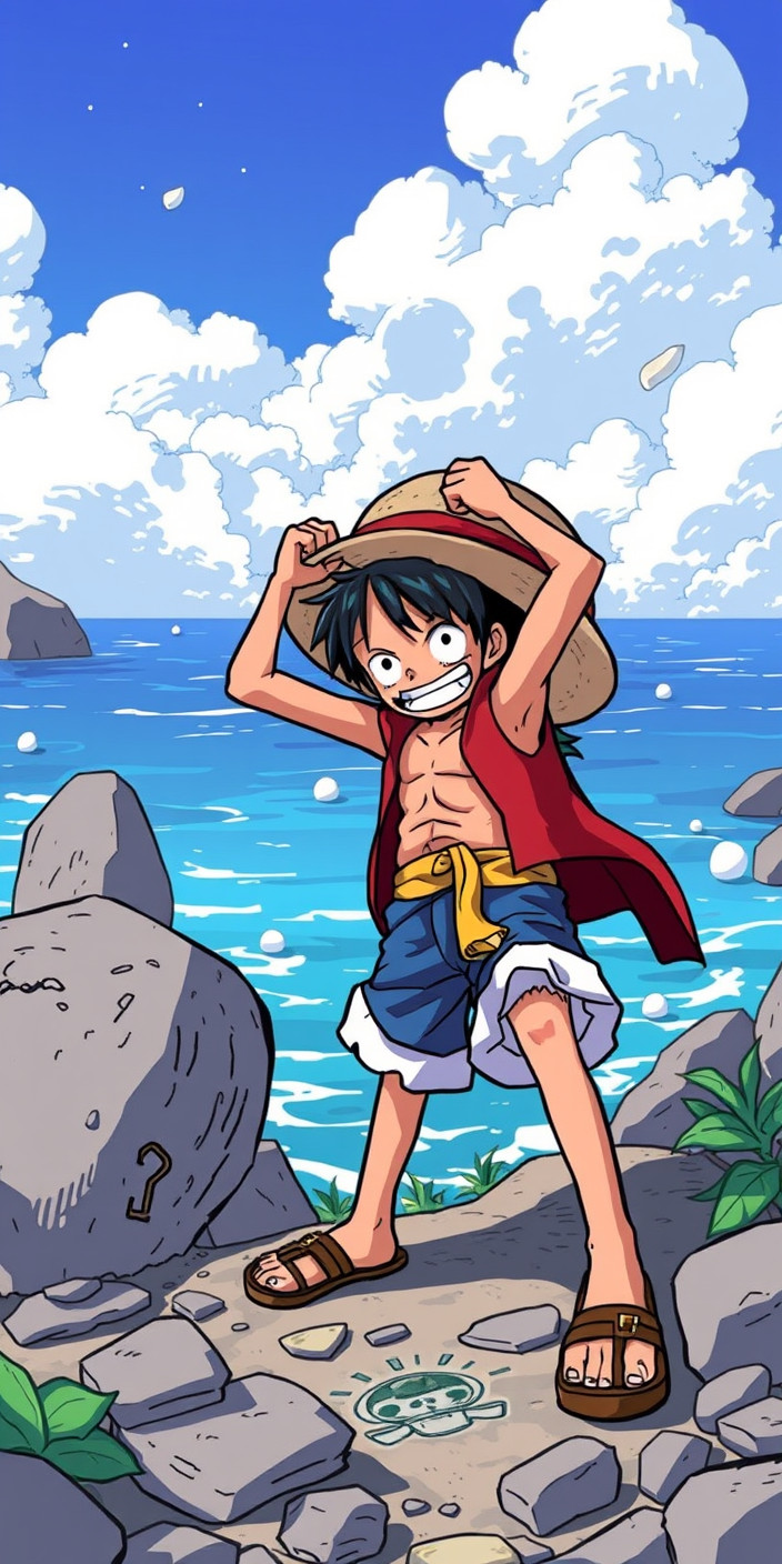 Luffy wano 4 Phone Wallpaper