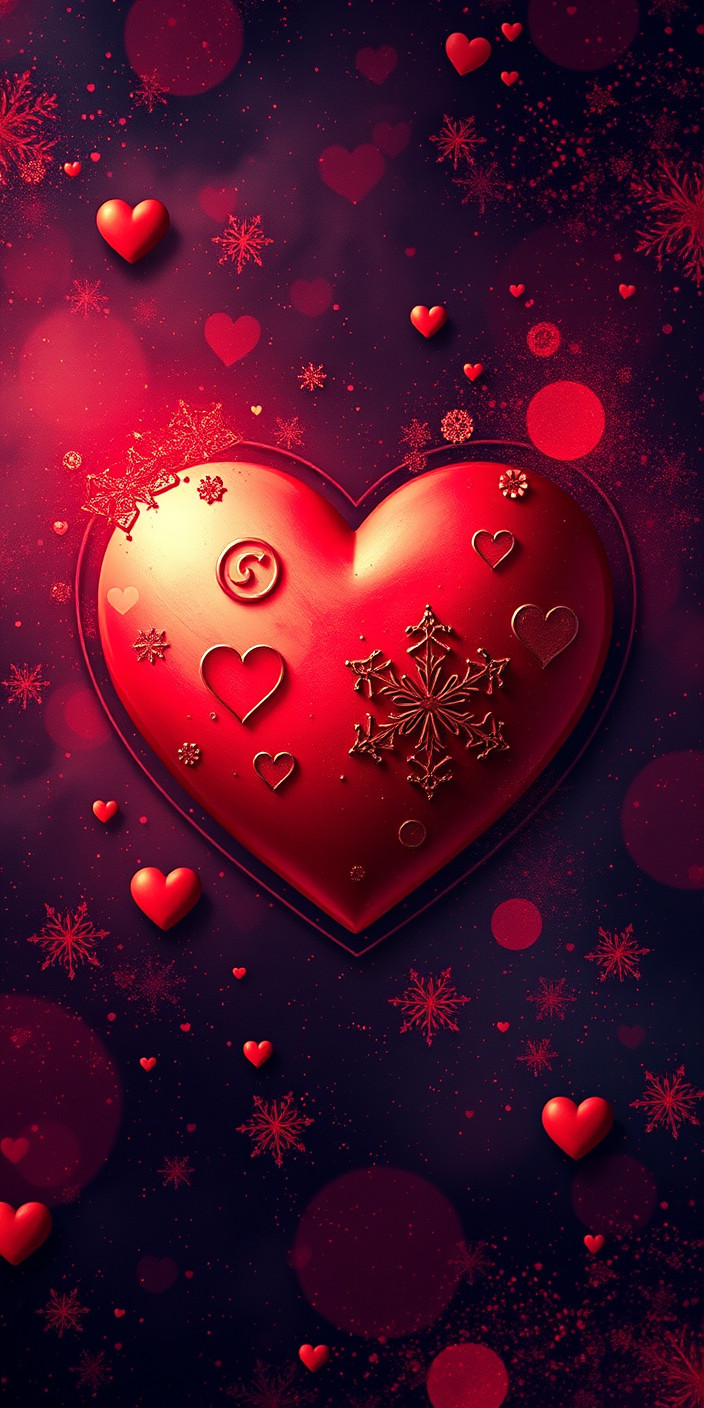 Heart 14 Phone Wallpaper