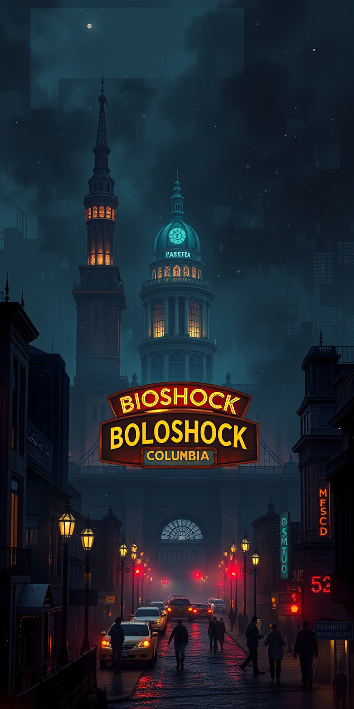 Bioshock columbia 8 Phone Wallpaper