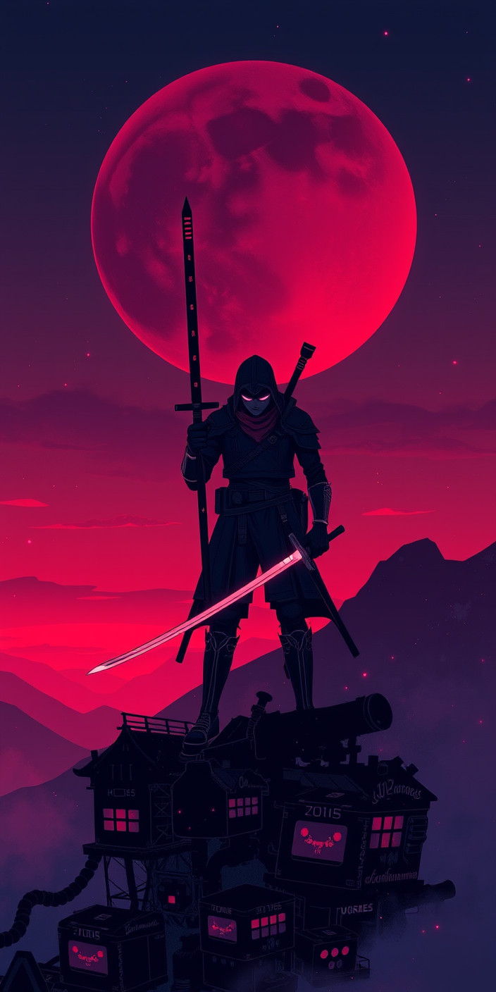 Katana zero 2 Phone Wallpaper