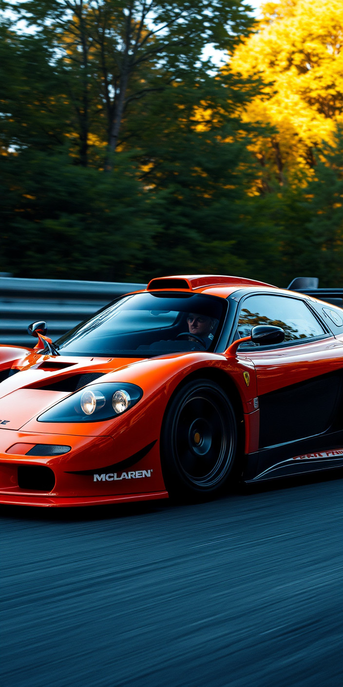 Mclaren f1 gtr 12 Phone Wallpaper