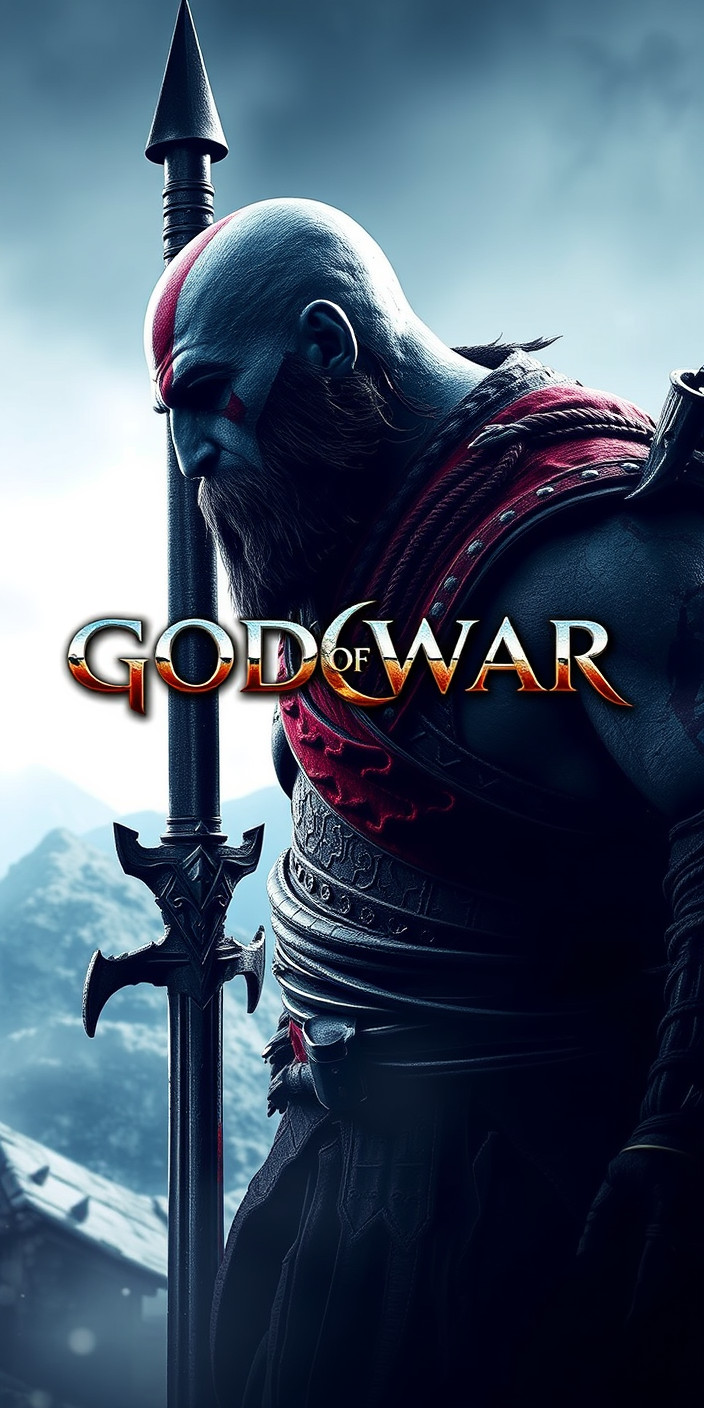 God of war 4  4k 11 Phone Wallpaper