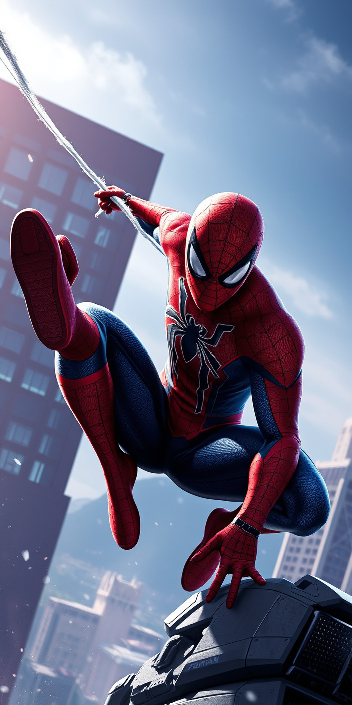 Spiderman 6 Phone Wallpaper