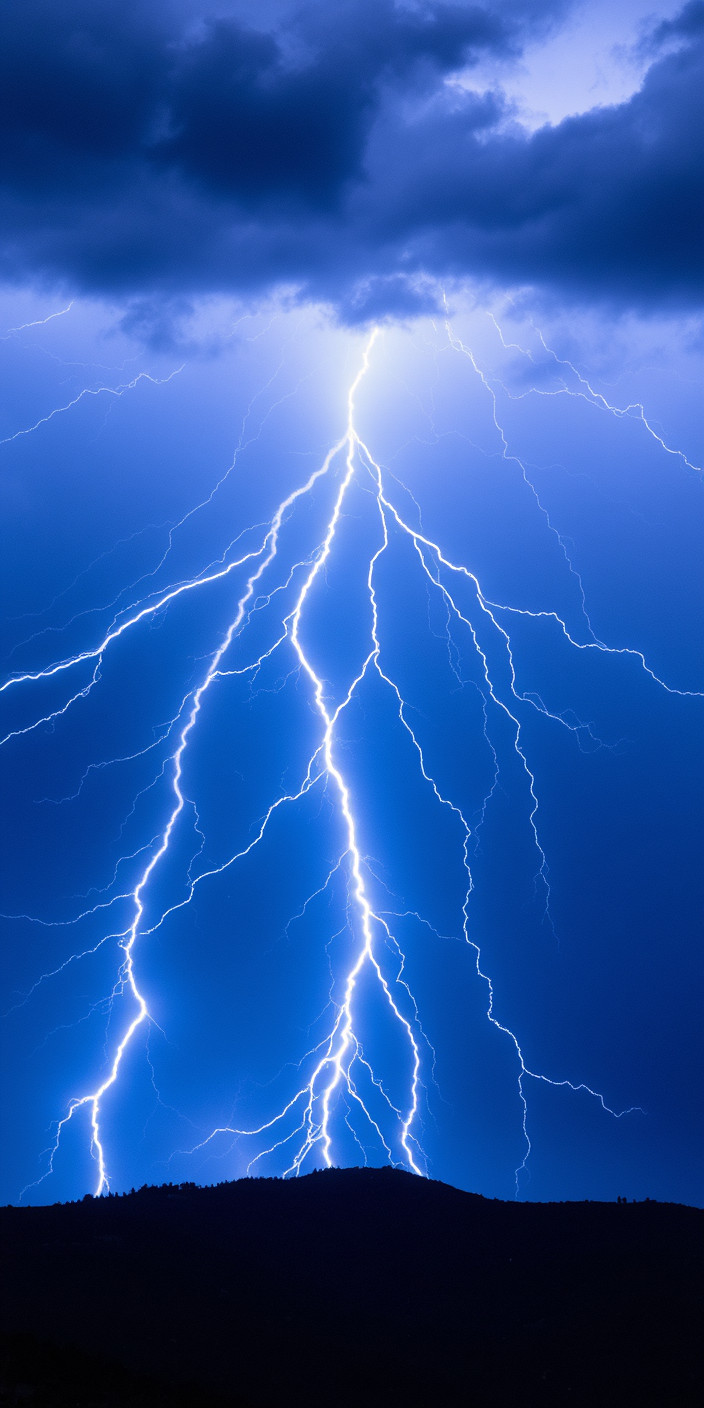 Thunder 8 Phone Wallpaper