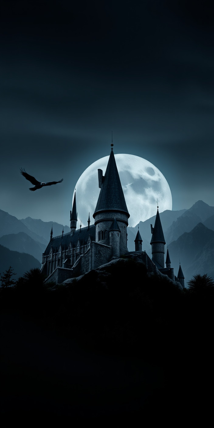 Hogwarts 1 Phone Wallpaper