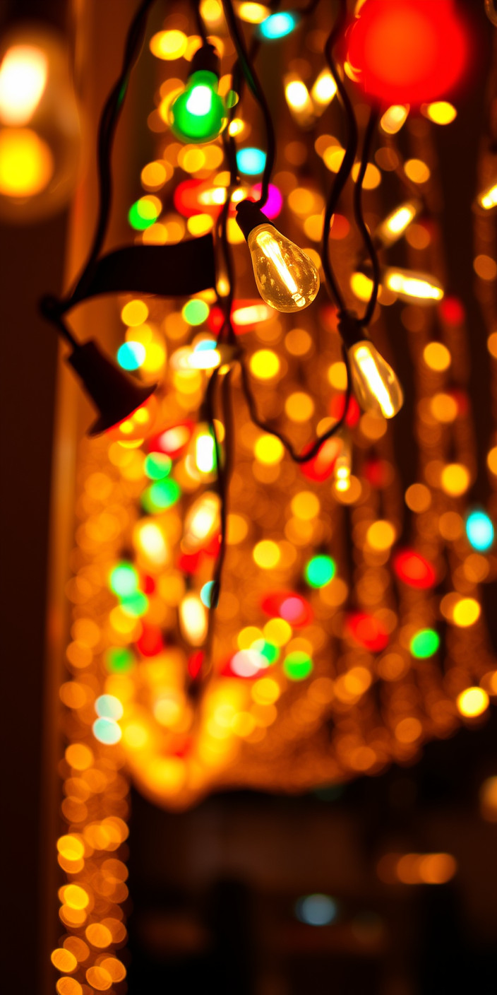 Christmas lights 6 Phone Wallpaper