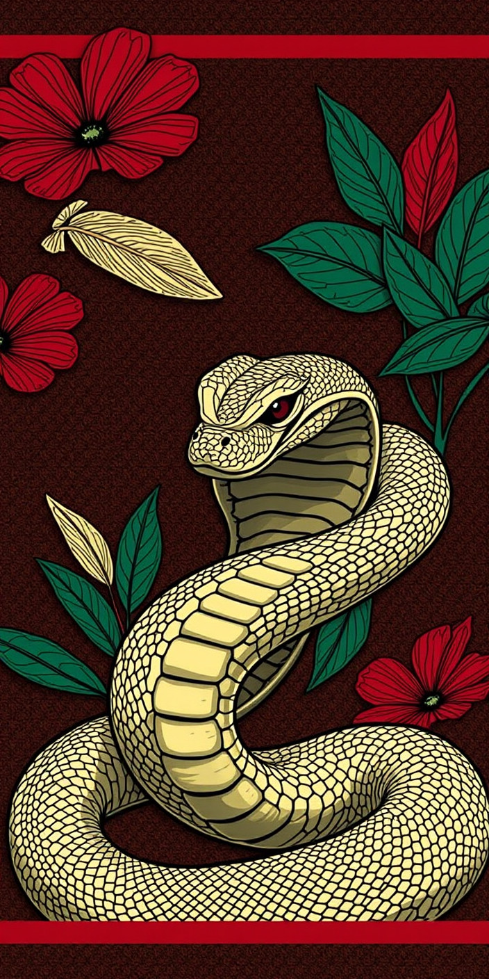 Gucci snake 11 Phone Wallpaper