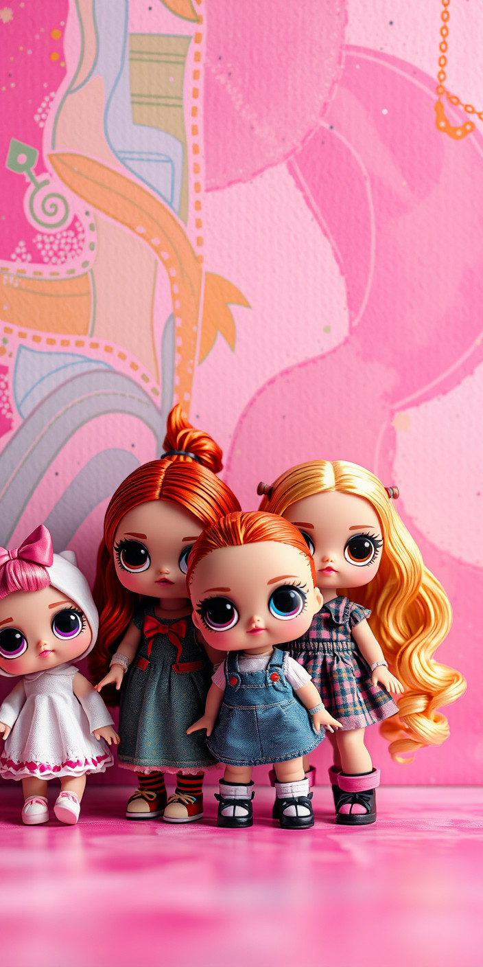 Lol dolls 5 Phone Wallpaper