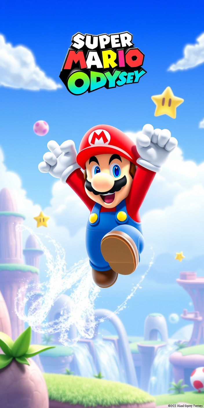 Super mario odyssey 2 Phone Wallpaper