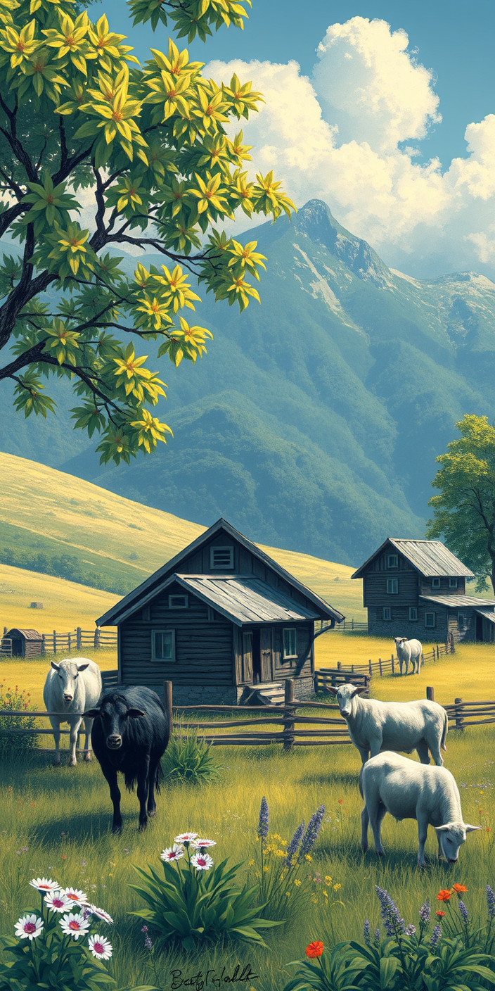 Farm  i 6 Phone Wallpaper