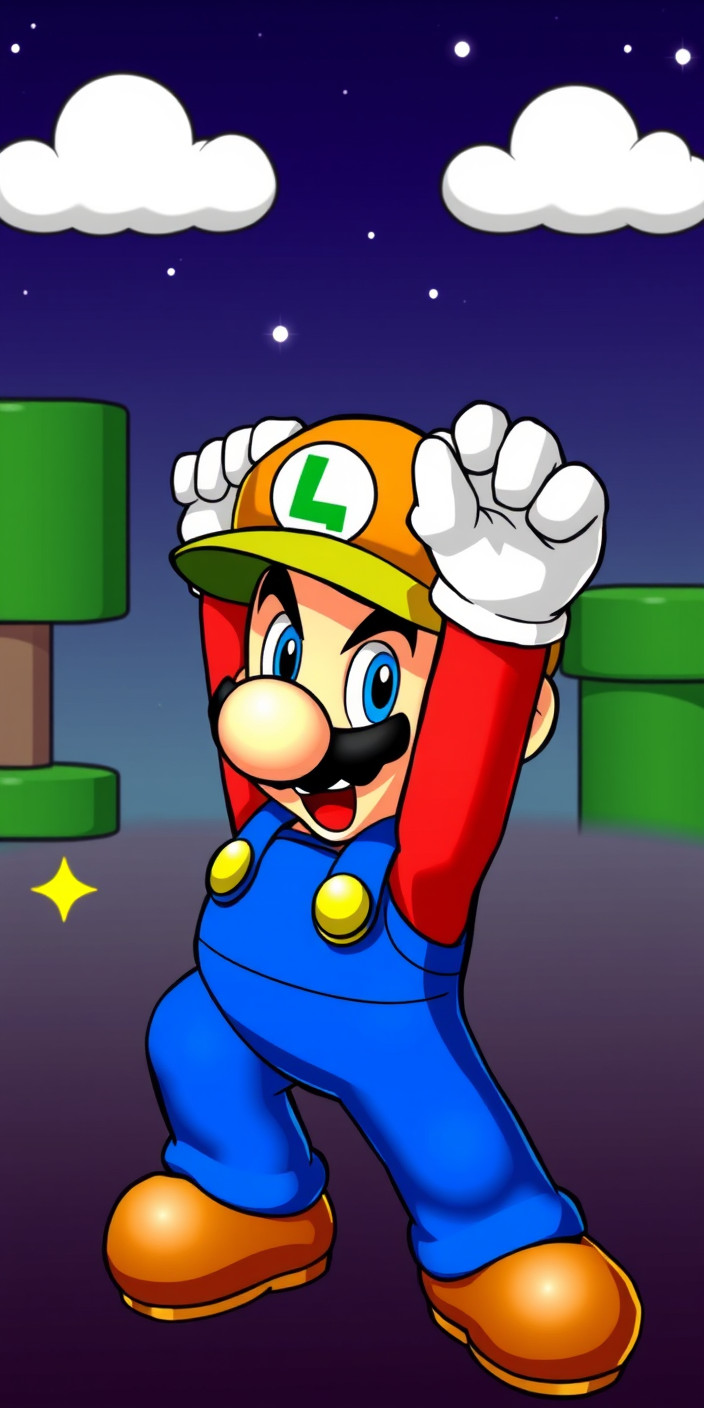 Super mario 2 Phone Wallpaper