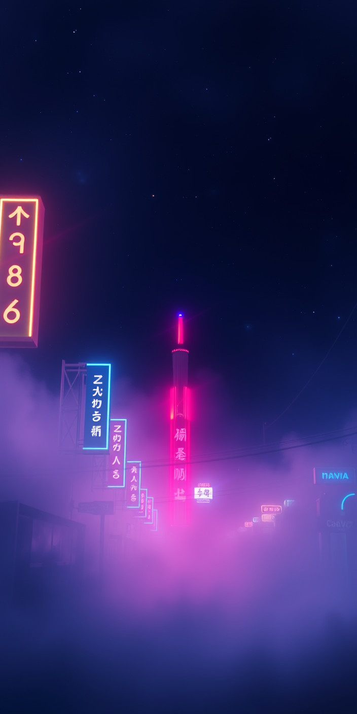 Neon  4k 1 Phone Wallpaper