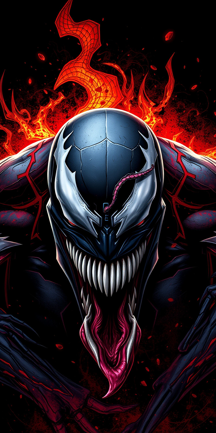 Venom 8 Phone Wallpaper