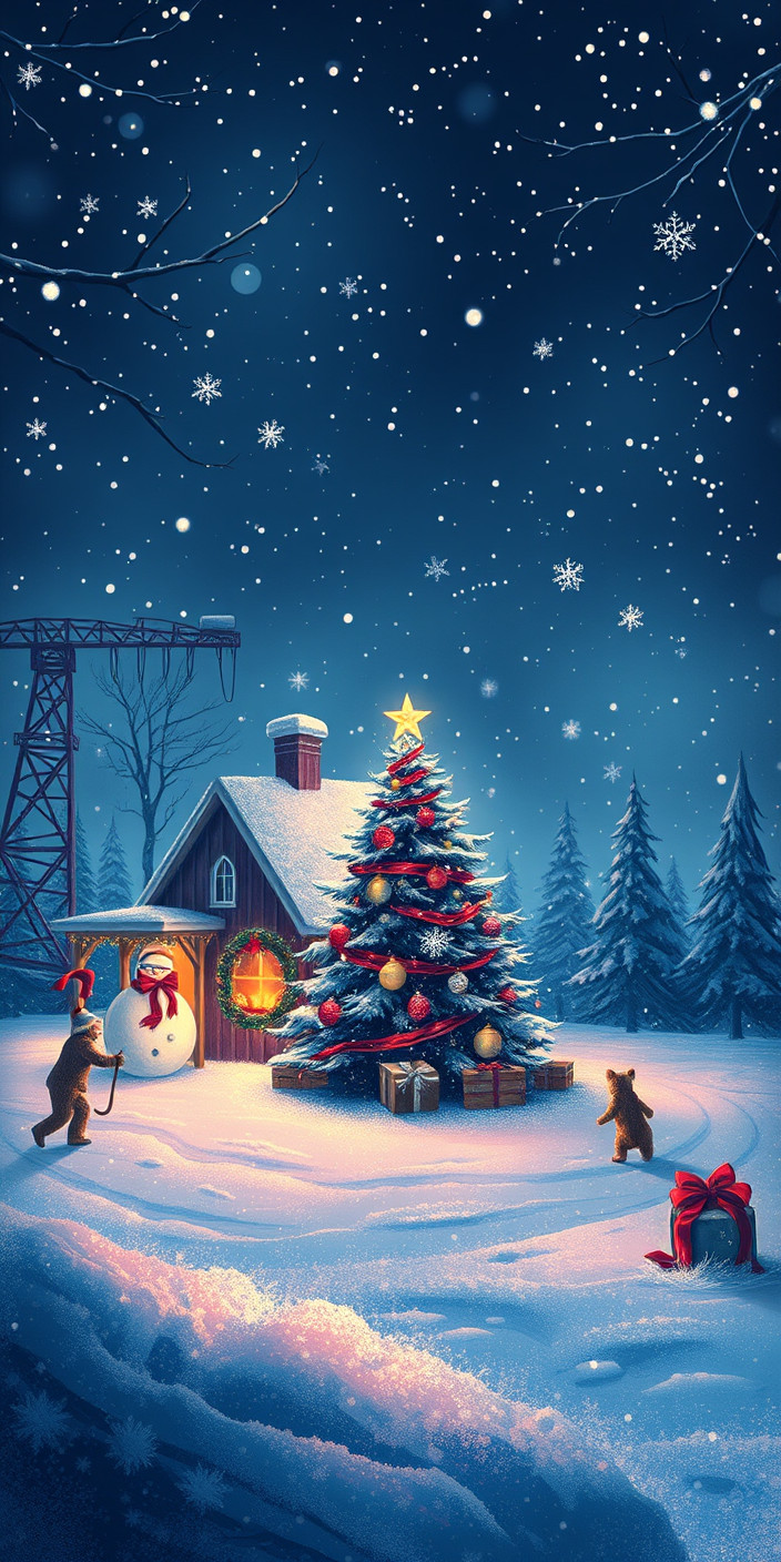 Christmas live  for pc 1 Phone Wallpaper