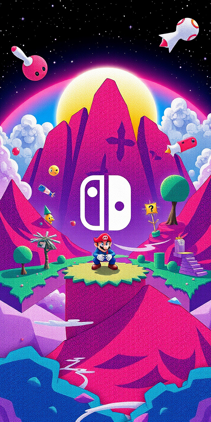 Nintendo switch 6 Phone Wallpaper