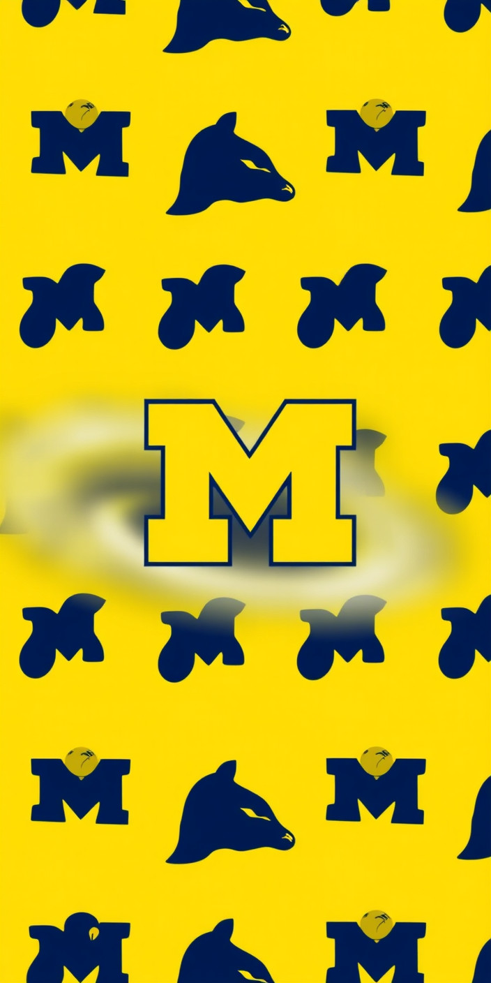 Michigan wolverines football 14 Phone Wallpaper