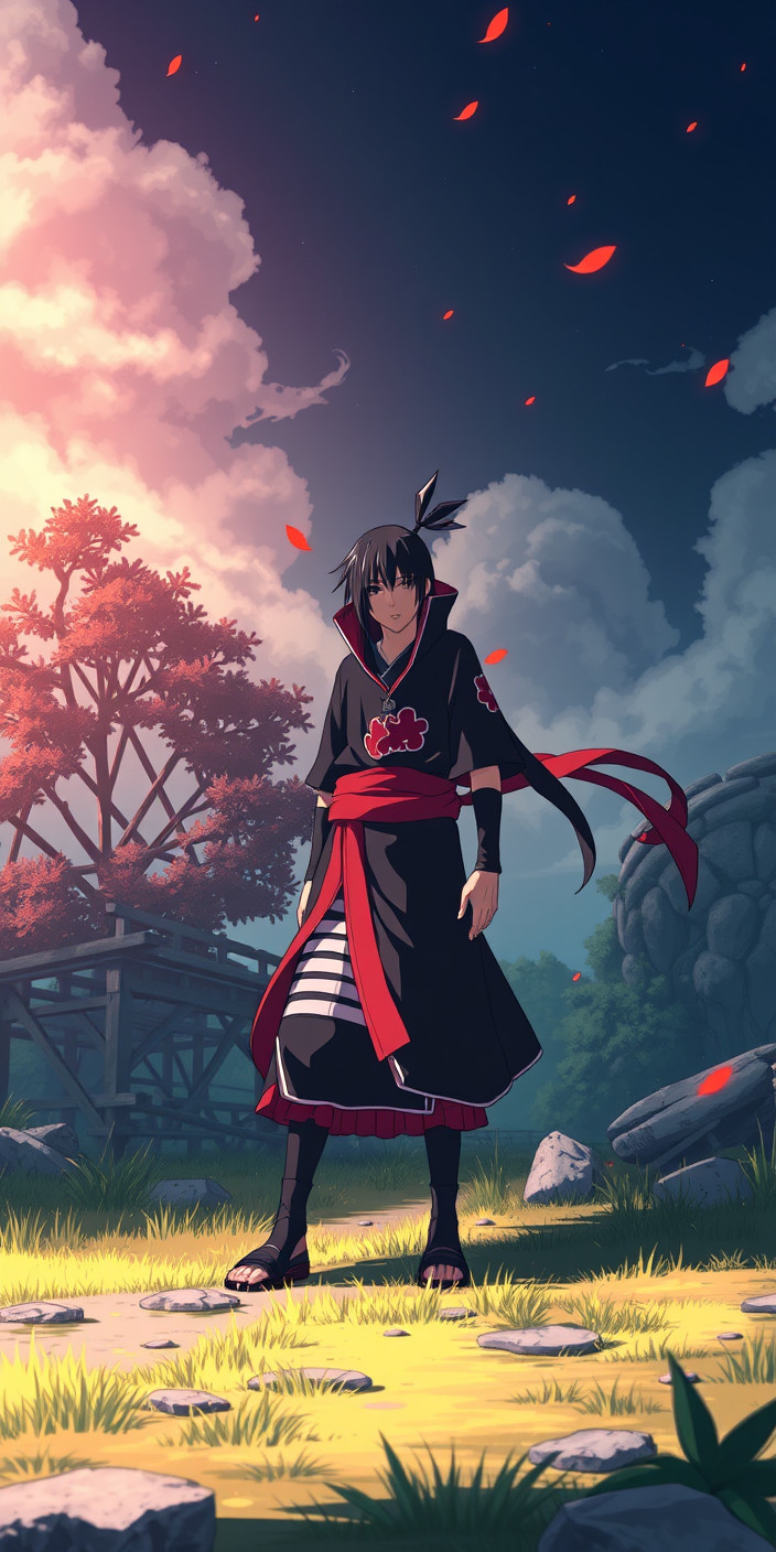 Itachi 4k 3 Phone Wallpaper