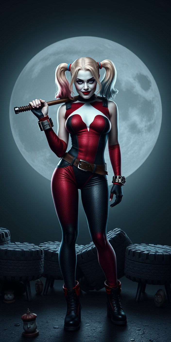 Harley quinn 5 Phone Wallpaper
