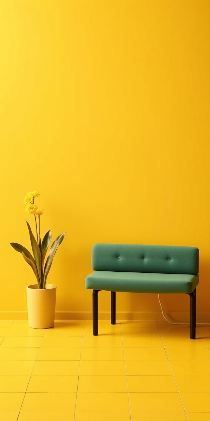 Yellow aesthetic 1 Phone Wallpaper