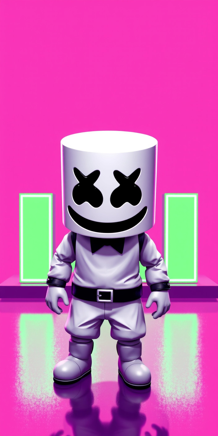 Marshmello 4 Phone Wallpaper