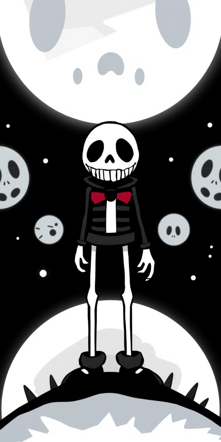 Undertale sans 6 Phone Wallpaper