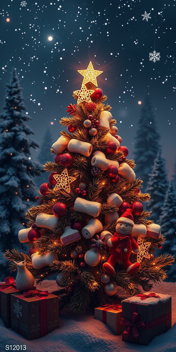 Christmas  android 8 Phone Wallpaper