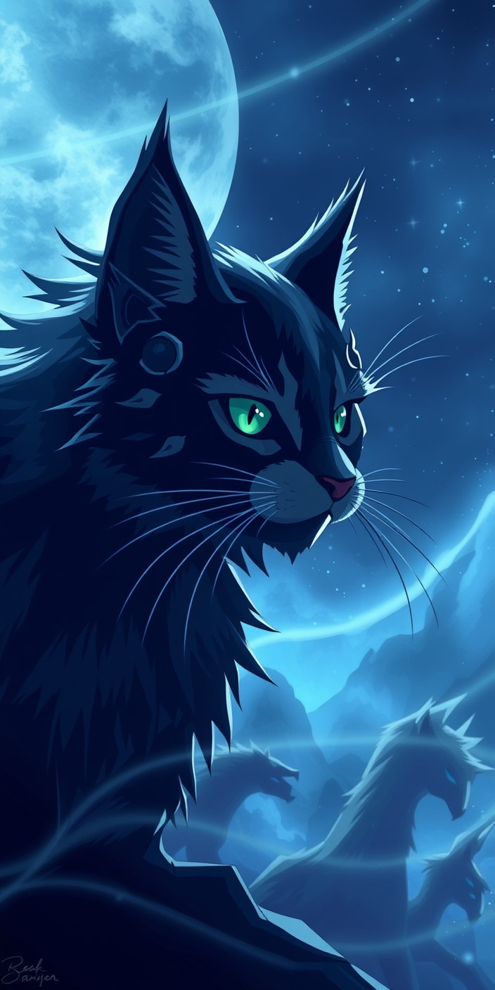 Warrior cats 3 Phone Wallpaper