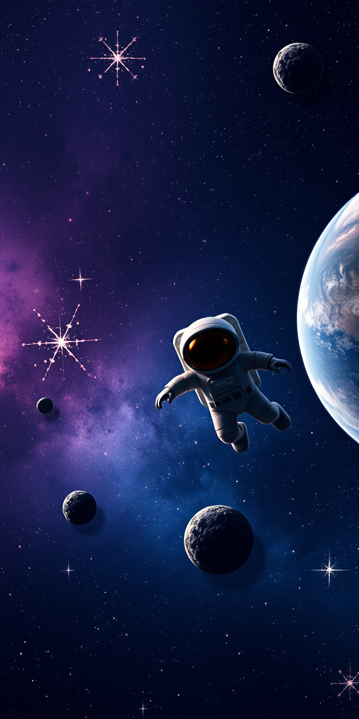 Space 5 Phone Wallpaper