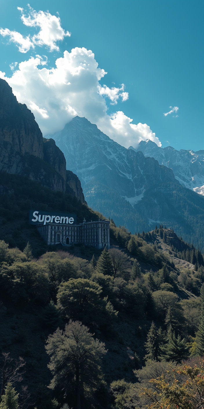 Supreme 5 Phone Wallpaper