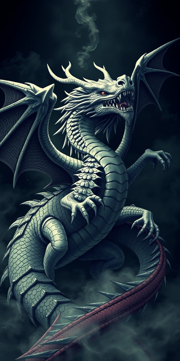 Gothic dragon 2 Phone Wallpaper
