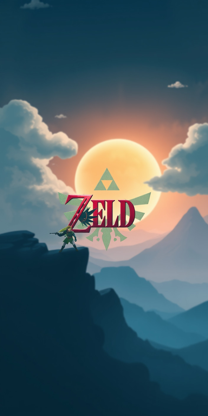 Legend of zelda 1 Phone Wallpaper