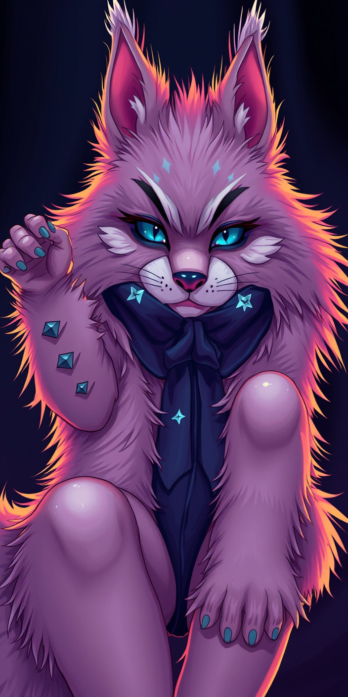 Sexy furry 9 Phone Wallpaper