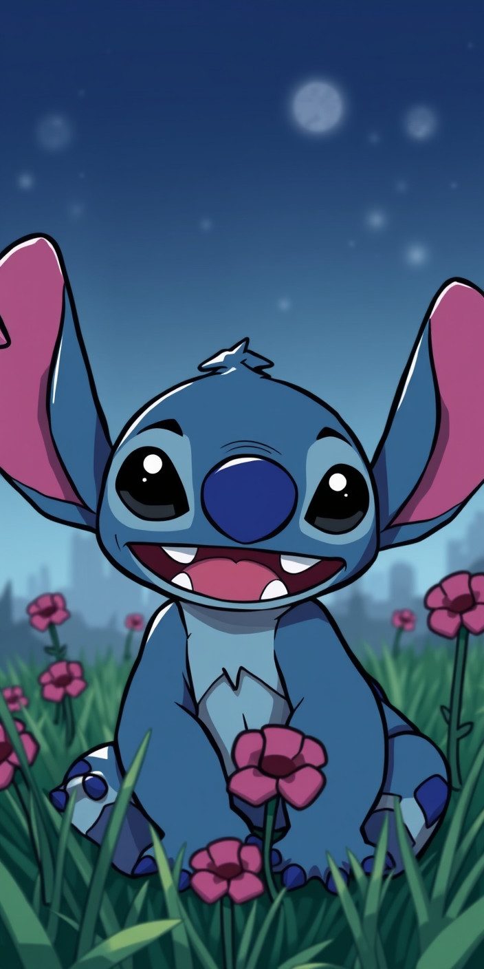 Stich 5 Phone Wallpaper