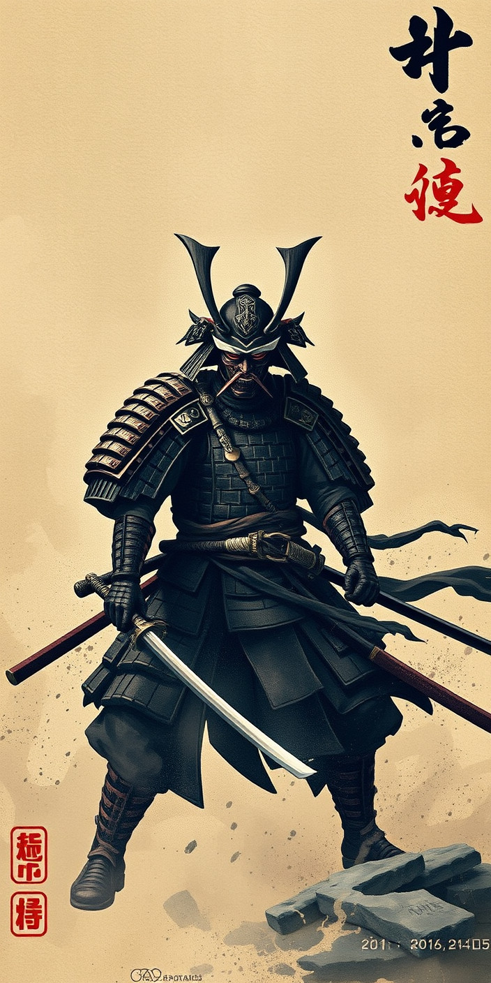 Miyamoto musashi 1 Phone Wallpaper