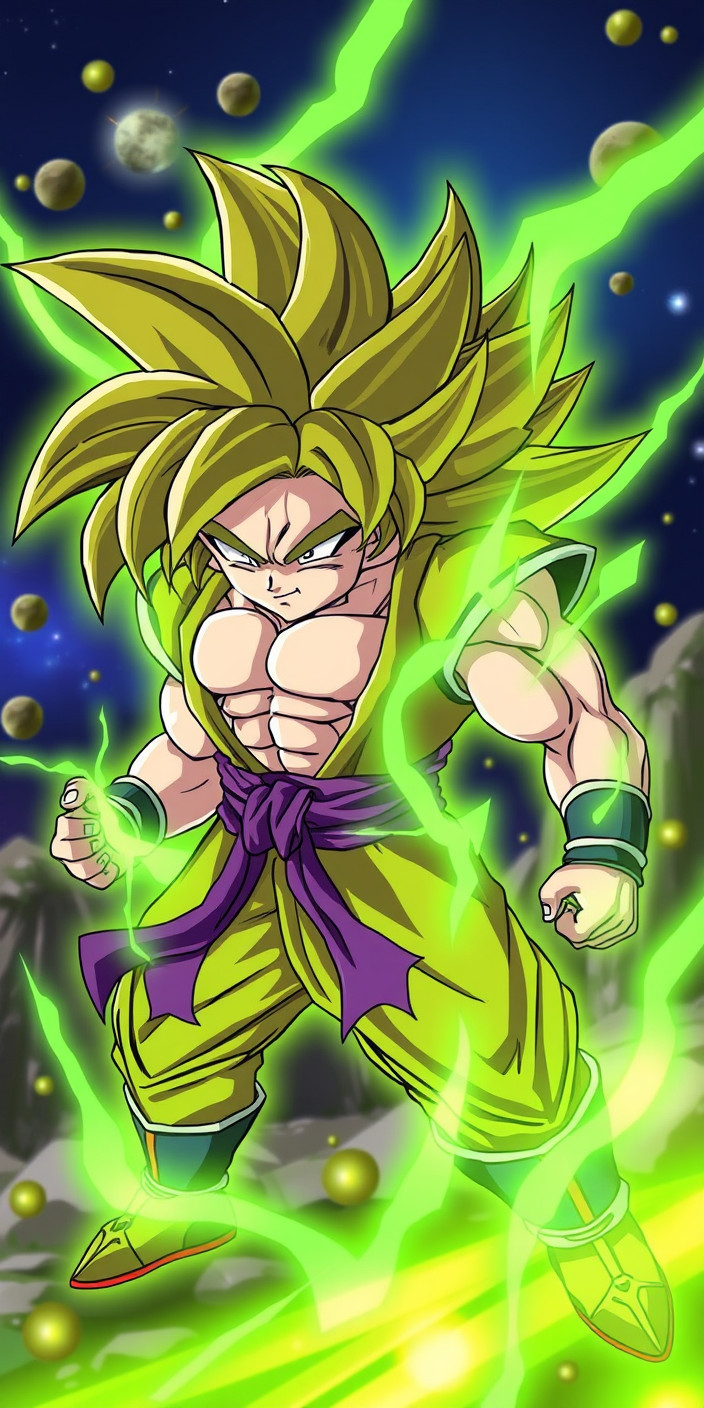 Broly  4k 6 Phone Wallpaper