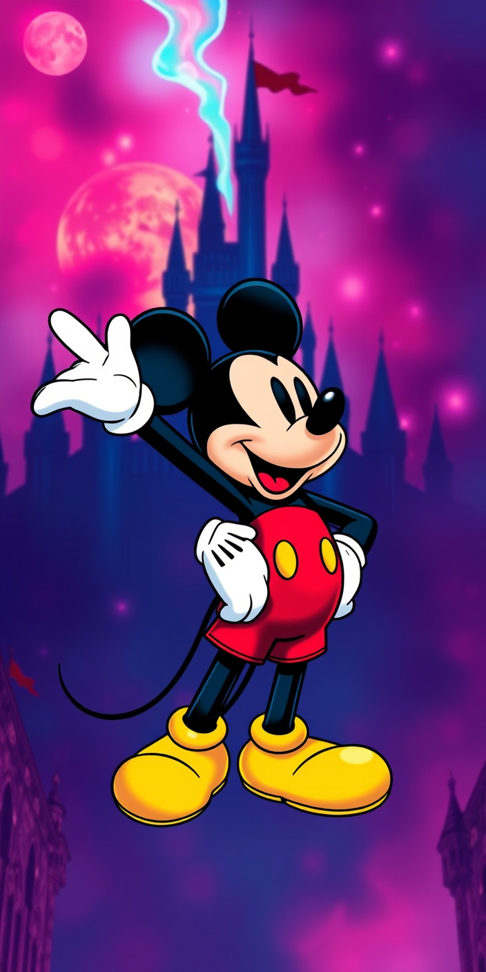 Supreme mickey mouse 10 Phone Wallpaper