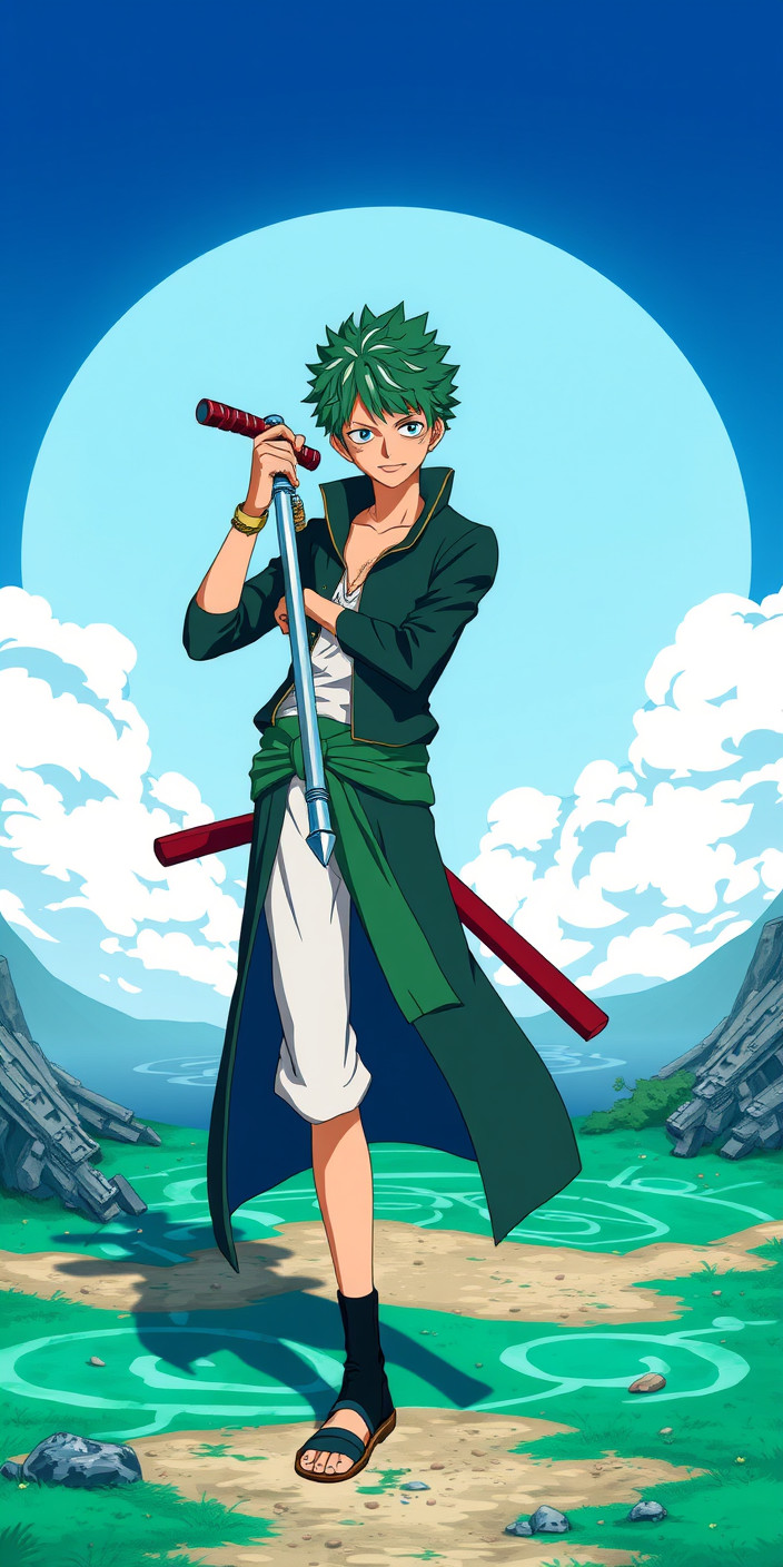 Zoro one piece 4 Phone Wallpaper