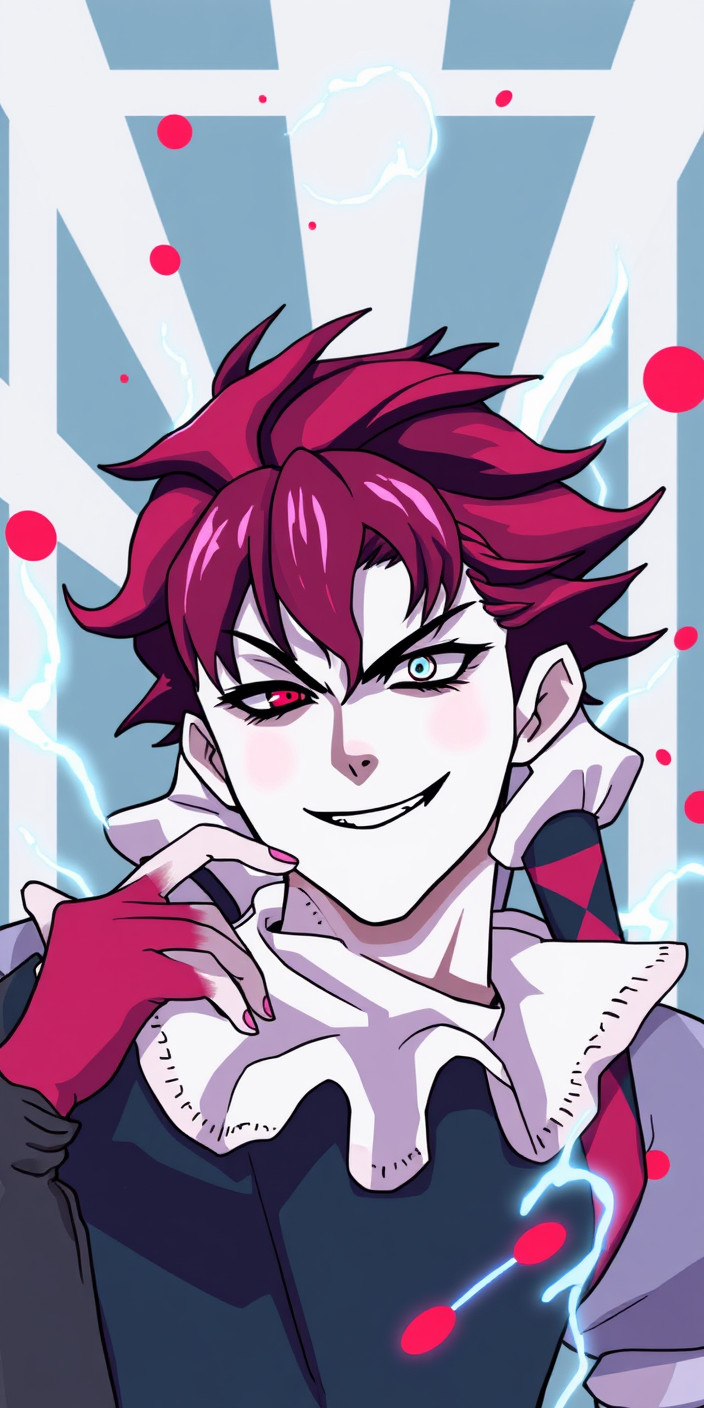 Hisoka 8 Phone Wallpaper