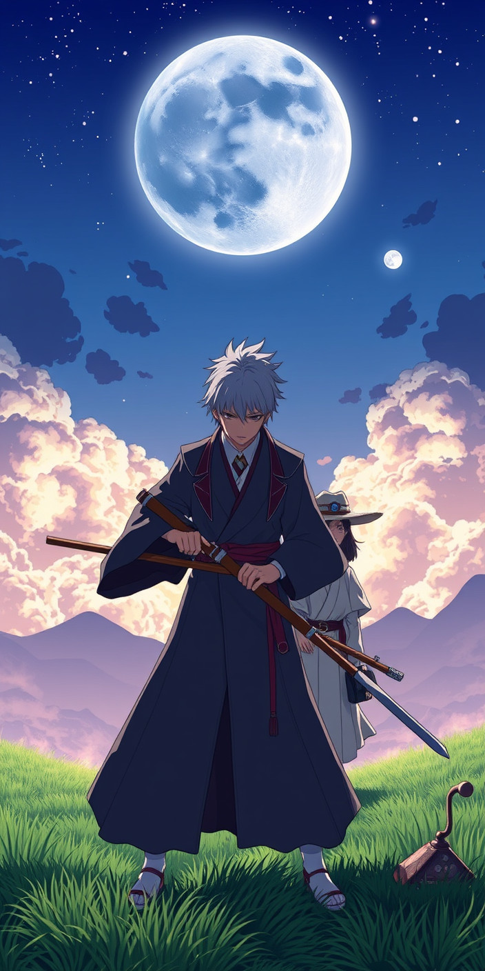 Gintama 9 Phone Wallpaper