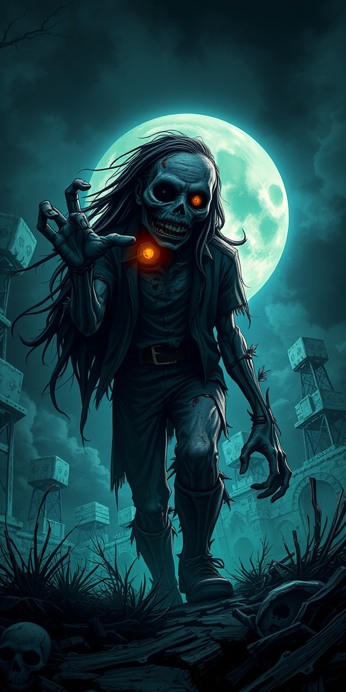 Zombie 1 Phone Wallpaper